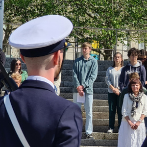 Cérémonie du 27 mai - Monument aux Morts de Brest.