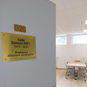 Salle Samuel Paty